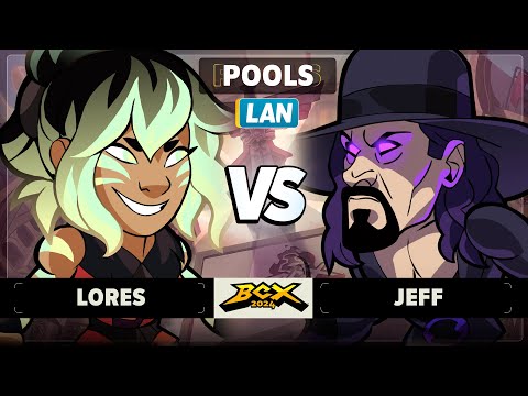 Lores vs Jeff - Pools - Brawlhalla World Championship 2024 - LAN 1v1