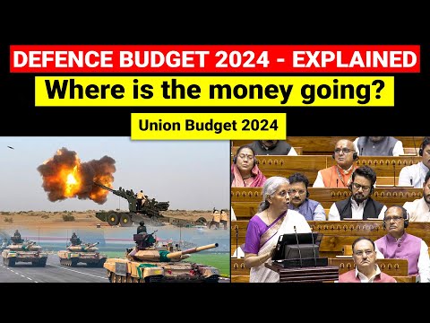 Defence Budget Spending Breakdown Explained | Union Budget 2024 | UPSC, Indian Economy