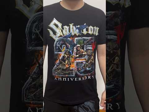 🚨 DROP ALERT 🚨 25 Years Of Metal collection now available on the Sabaton Store! #shorts #sabaton