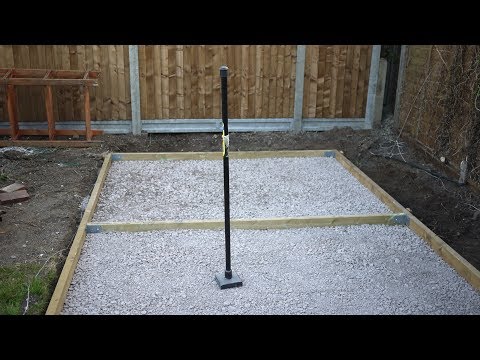 How to Make a Concrete Shed Base | 2019 Update