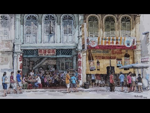 晚上的作业-鸿图酒楼 Ipoh Old Town (HMC Perak Chapter)