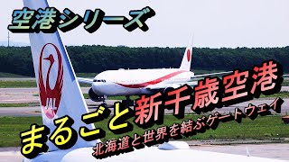 新千歳空港 テーマパークのように巨大な遊び空間満載な空港 【北海道 飛行機 乗り方  散策 散歩】