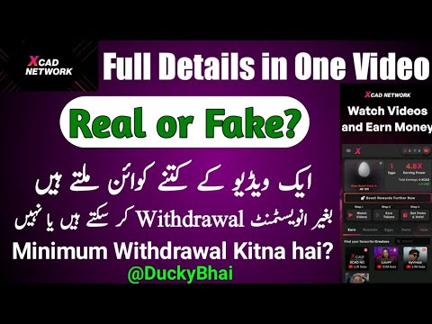 XCad App Real or Fake | New Earning app 2023 | online earning in pakistan | Real online earning app