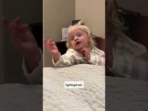 OUR Daughter's HILARIOUS Pretend Baby Bedtime Routine!