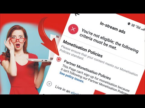 Facebook Page Monetization Policy Issues 2023 & Facebook Partner Monetization Policies Issues