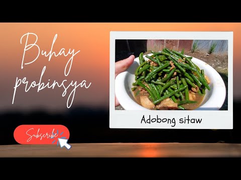 TARA LUTO TAYO NG ADOBONG SITAW! WALANG PERA VERSION!