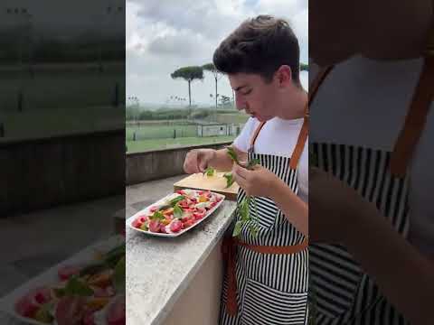 Making Caprese Salad In Naples, Italy!