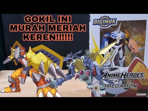 ANIME HEROES DIGIMON OMEGAMON UNBOXING!!!!ANAK TERPILIH HARUS PUNYA...