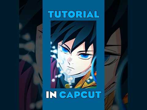 Glitch Tutorial in CapCut 🔥💙 #capcut #capcutpioneer #capcuttutorial #animeedits