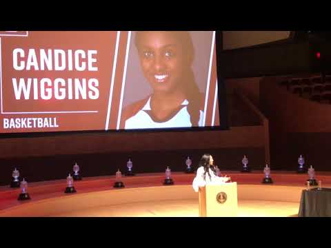 Candice Wiggins Stanford Athletics Hall of Fame Speech