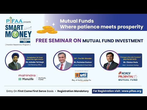 PIFAA Presents Pifaa Smart Money Seminar 2024 | | January 2024 |Pune @PIFAA Smart Money