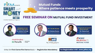 PIFAA Presents Pifaa Smart Money Seminar 2024 | | January 2024 |Pune @PIFAA Smart Money