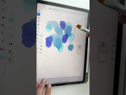iPadに絵の具でお絵描きしてみた……？#adobefresco