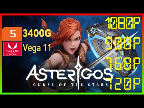 Asterigos Curse of the Stars | Ryzen 5 3400G Vega 11 2x8 (2666MHz) 16GB RAM