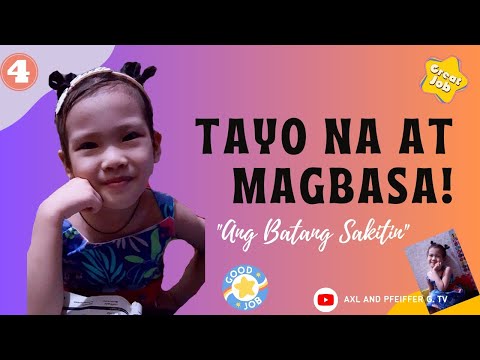 TAYO NA AT MAGBASA KASAMA SI ATE PFEIFFER || Ang Batang Sakitin #pfeiffer #pagsasanaysapagbasa