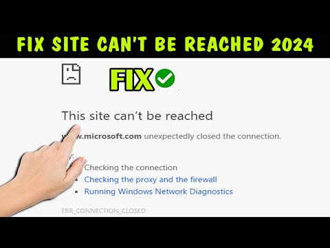 How To Fix This site can't be reached Error | Google Chrome error “this site can't be reached”