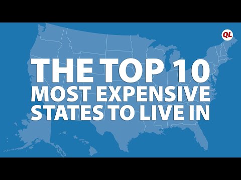 The Top 10 Most EXPENSIVE States To Live In