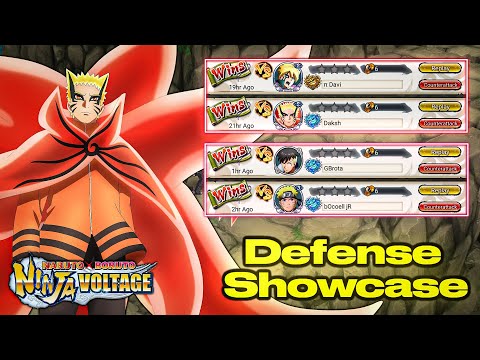 NxB NV : Baryon Mode Naruto Easily Defeated On My Fortress 🔥 Baryon Mode Naruto Defense Showcase