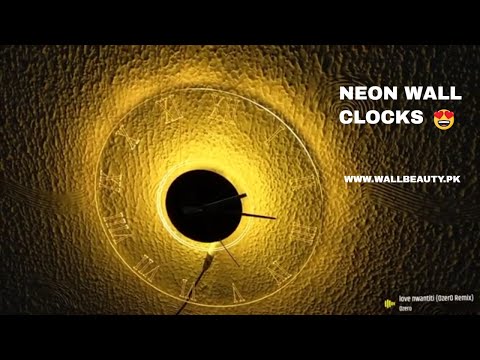 Neon Wall Clocks in Pakistan