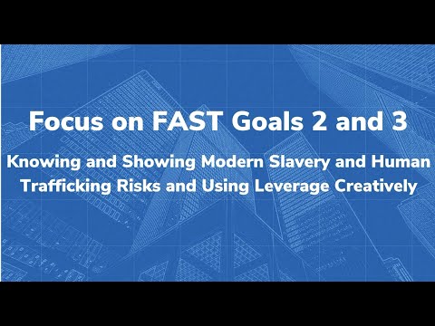 FAST Initiative's Implementation Review Conference - Focus on FAST Goals 2 and 3