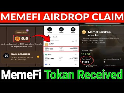 Memefi airdrop claim and withdrawal process