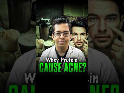 Do Whey Protein Cause Acne ? | Dt.Bhawesh | #diettubeindia #dietitian #shorts