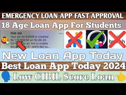 Today Best Loan App | Emergency Loan App Fast Approval | New Loan App | 18 age loan app