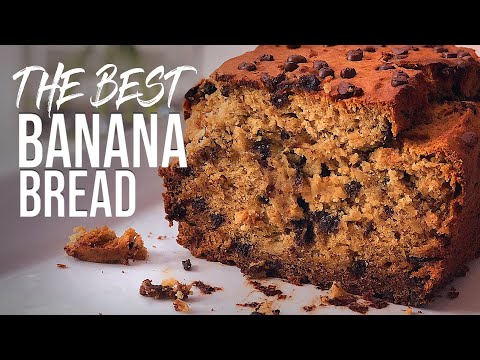 THE BEST Banana Bread | Chocolate Chip | Gluten Free & Dairy Free!