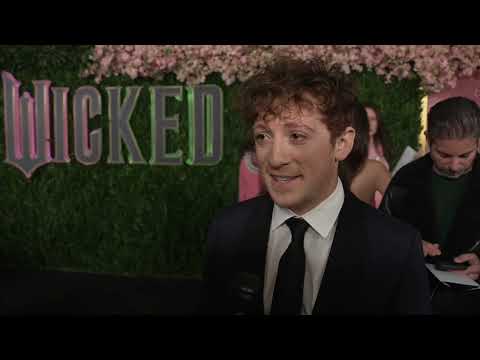 Wicked New York Special Screening - itw Ethan Slater (Official video)