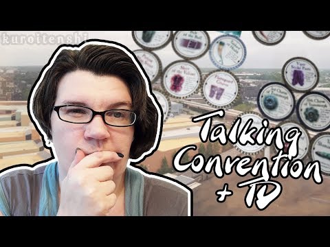 Kuroitenshi talks Convention (Origins) and TD...again