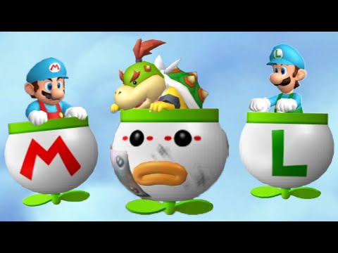 New Super Mario Bros. Series - All Bowser Jr Bosses (No Damage)