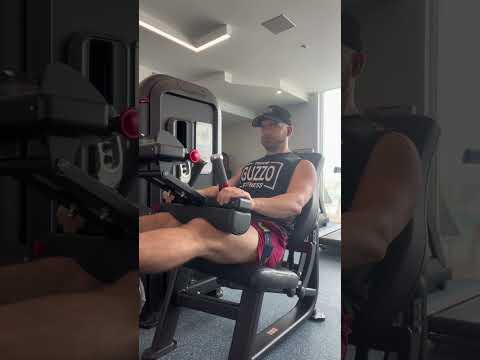 Seated Upright Hamstring Curl Machine