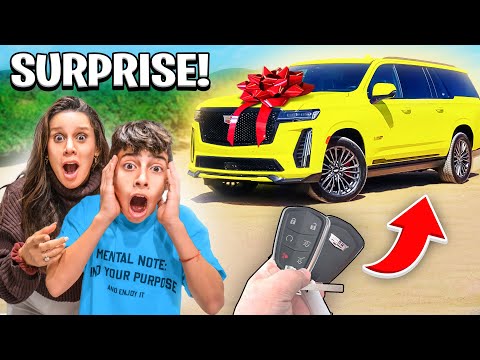 Surprising my Family With DREAM CAR! *SPEECHLESS*