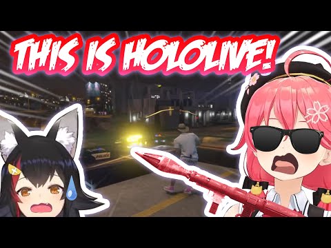 Miko Goes on an Explosion Date With Mio on GTA V