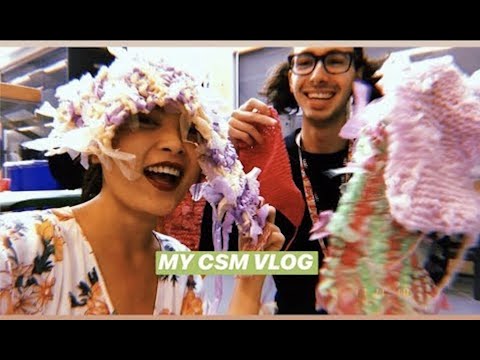 {JINGYI VLOG 16🎬}  A week in my life 🧚‍♀️as a fashion design student in London 🌸  / CSM UAL