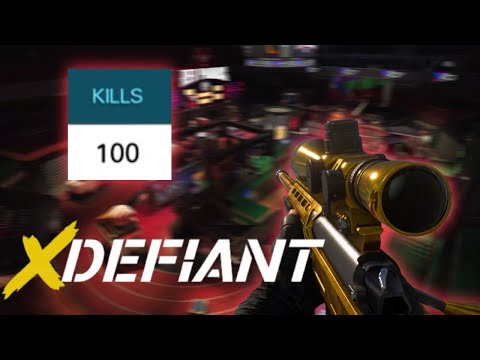 Dropping 100 KILLS Sniping In XDefiant!