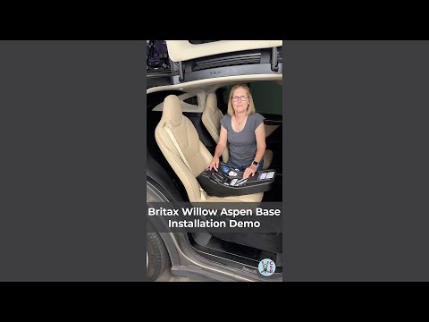 Britax Aspen Base Installation Demonstration