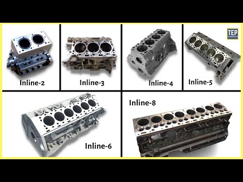 Different "Inline Engine" Configurations Explained | [I2 to I8]