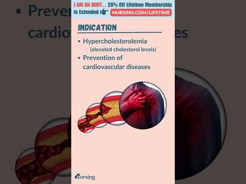 Understanding Atorvastatin💊 - Drug Info for Nursing Students