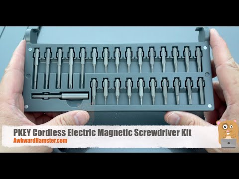 PKEY Cordless Electric Magnetic Screwdriver Kit Review