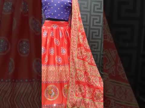 NEW  STYLISH DESIGNER  DIGITAL PRINTED WORK LAHENGA CHOLI WITH DUPATTA