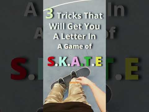 3 Tricks That Will Get You A Letter in SKATE 🛹 #skate #skateboardingisfun #sk8 #skateboarding