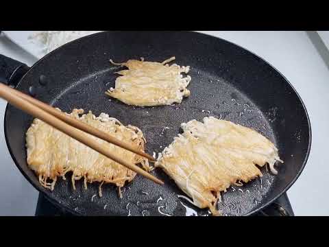 💜더위도 이긴 팽이버섯 간장구이 정말 맛있어요~😊강추!!!