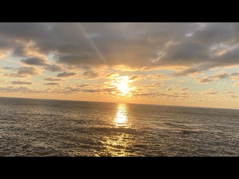 日本海の夕陽