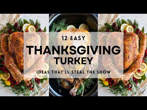 12 Easy THANKSGIVING TURKEY IDEAS That’ll Steal the Show! #thanksgiving2024 #thanksgivingfeast