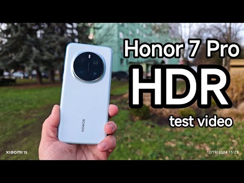 HDR HONOR 7 PRO TEST