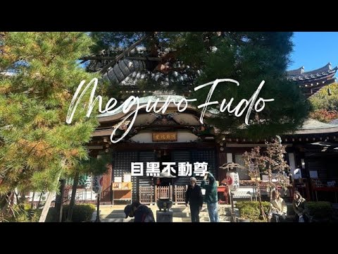 Winter day in Tokyo（Meguro Fudo Temple）東京での冬の一日（目黒不動尊）