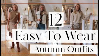 12 EASY TO STYLE AUTUMN OUTFITS // Fashion Mumblr