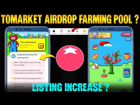 Tomarket $TOMA Farming Pool ? | Tomarket Listing Data ? | Tomarket Airdrop Withdrawal Now