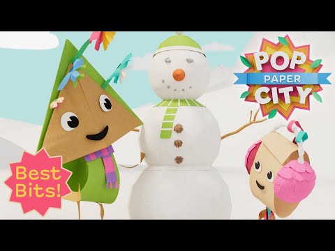 Snow Day ☃️ Best Bits from Pop Paper City ✂️ Timmy & Friends!